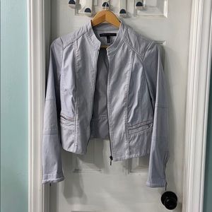 White House Black Market moto jacket